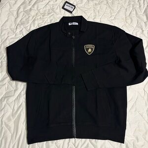 Men’s authentic Lamborghini jacket, black color size XXL ( fit XL) new with tag